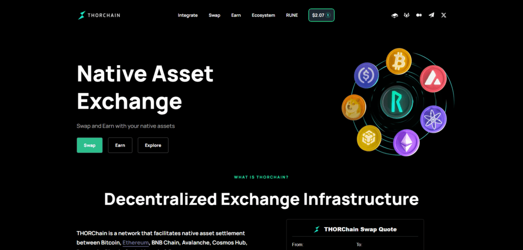 Top 10 DeFi Platforms to Watch in 2025 - thorchain
