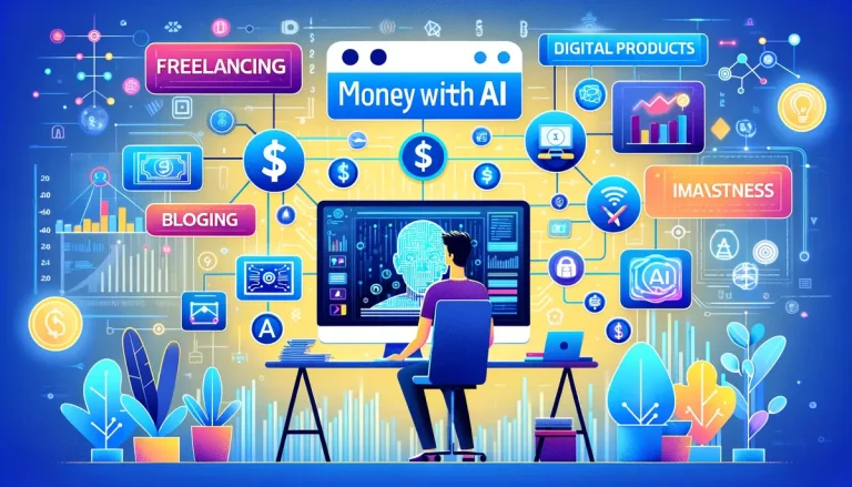 earn money using AI - main